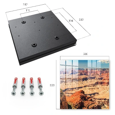 Stone beauty Wall mounted key box