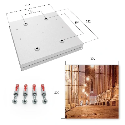 City night Key box for wall