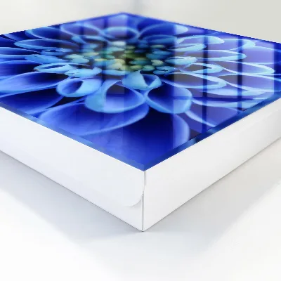 Blue flower Wall mounted key box