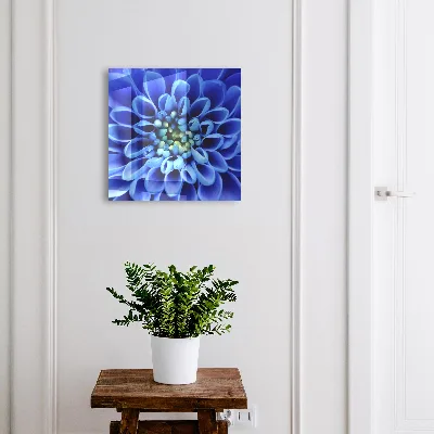 Blue flower Wall mounted key box