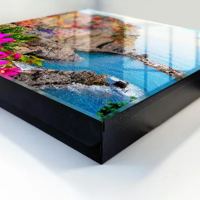 Colorful bay Key box for wall