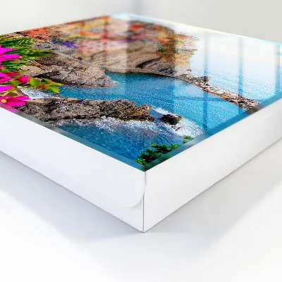 Colorful bay Key box for wall