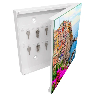 Colorful bay Key box for wall