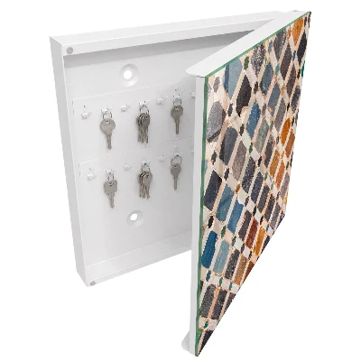 Colorful mosaic Wall mounted key box