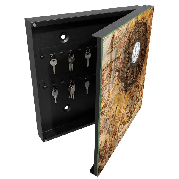Religious frescoes Key cabinet
