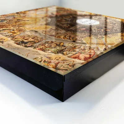 Religious frescoes Key cabinet
