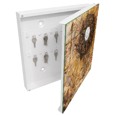 Religious frescoes Key cabinet