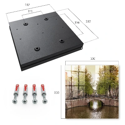 City canal Key box for wall