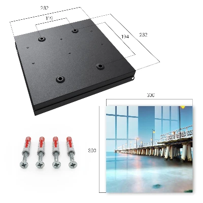 Coastal pier Wall mounted key box