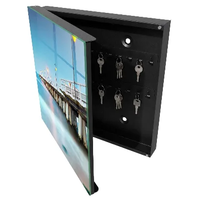 Coastal pier Wall mounted key box