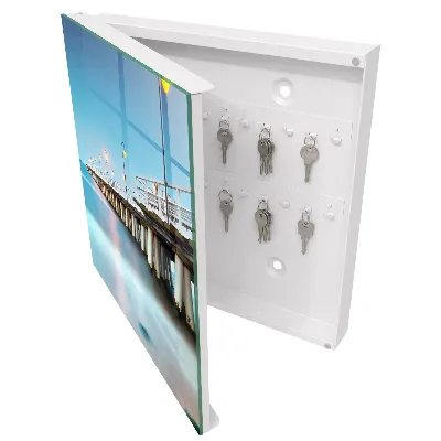 Coastal pier Wall mounted key box