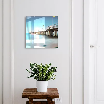 Coastal pier Wall mounted key box