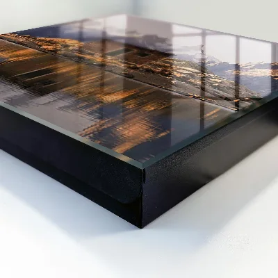 Mountain peace Key box for wall