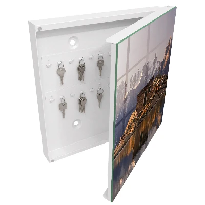 Mountain peace Key box for wall