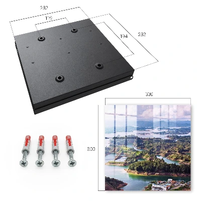 Green islands Wall mounted key box