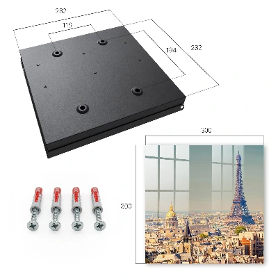 Cityscape Key cabinet