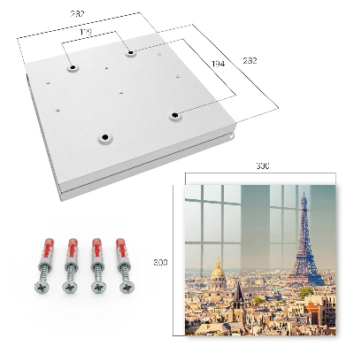 Cityscape Key cabinet