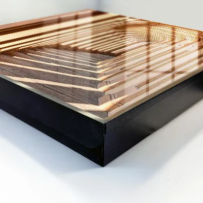 Architectural elegance Key box for wall