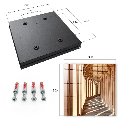 Architectural elegance Key box for wall