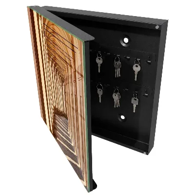 Architectural elegance Key box for wall