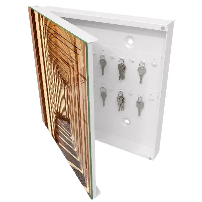 Architectural elegance Key box for wall