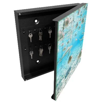 Key cabinet with aquatic life design