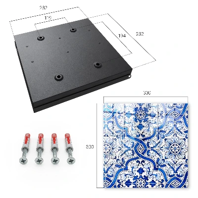 Decorative tiles Key box for wall