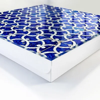 Geometric tiles Wall mounted key box