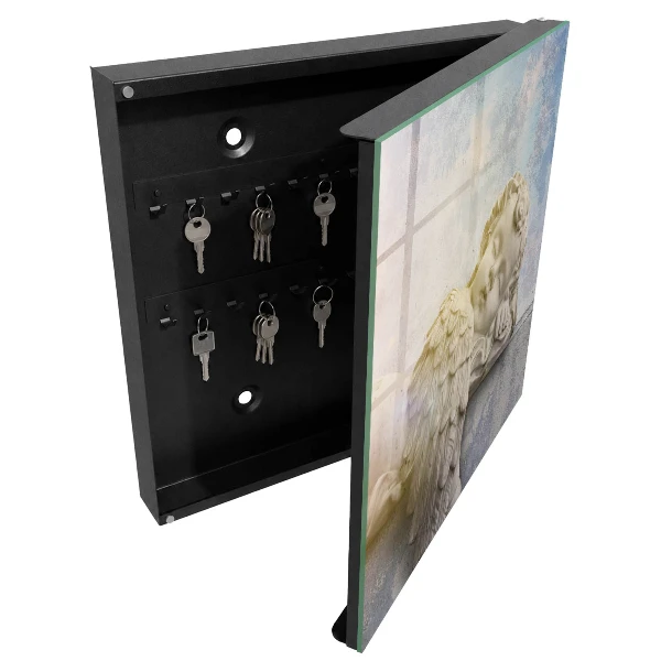 Sleeping angel Wall mounted key box