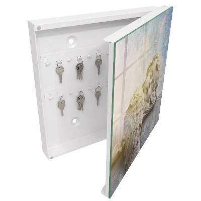 Sleeping angel Wall mounted key box
