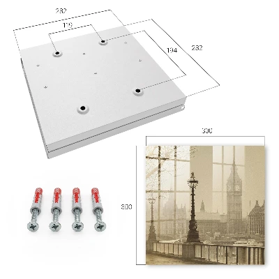 Foggy London Key box for wall
