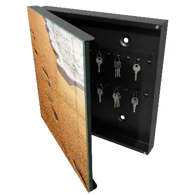 Beach tranquility Wall mounted key box