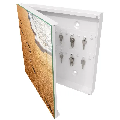 Beach tranquility Wall mounted key box