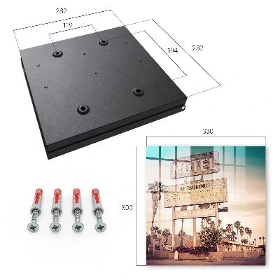 Retro motel Wall mounted key box