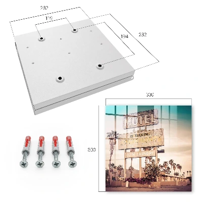 Retro motel Wall mounted key box