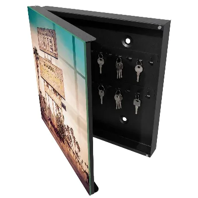 Retro motel Wall mounted key box