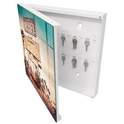 Retro motel Wall mounted key box