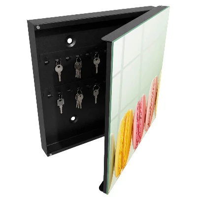 Wall-mounted key box colorful decorative organizer