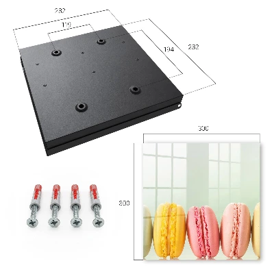 Wall-mounted key box colorful decorative organizer