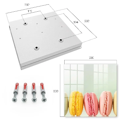Colorful treats Key box for wall