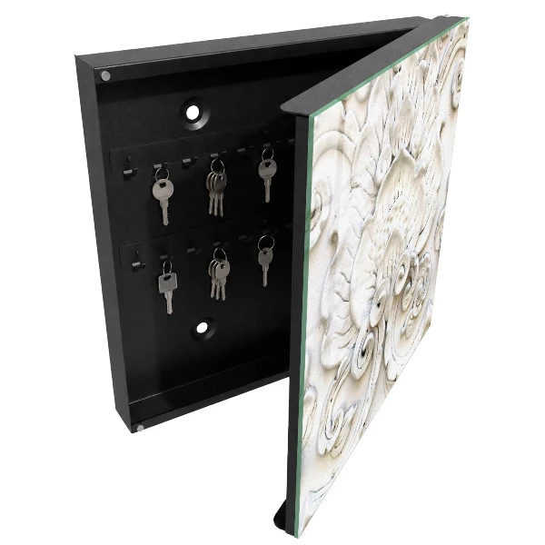 Floral ornaments Wall mounted key box