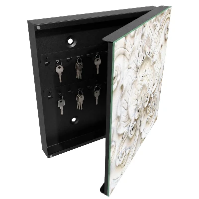 Floral ornaments Wall mounted key box