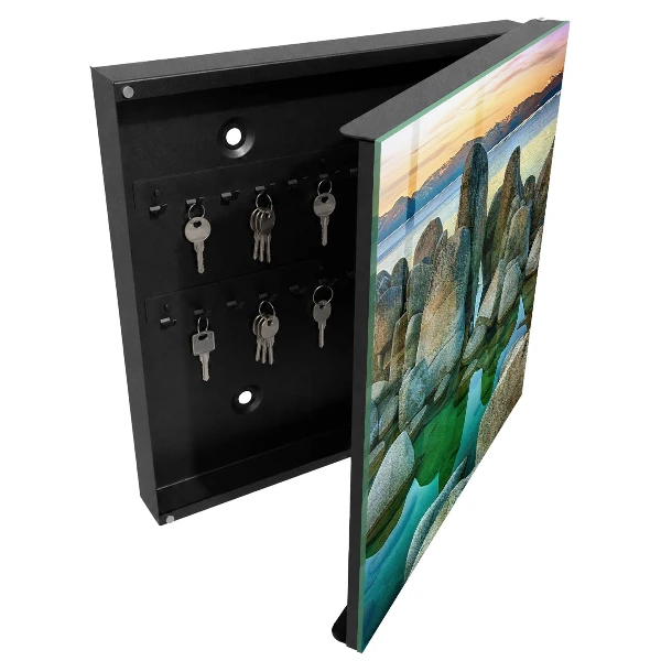 Mountain peace Key box for wall