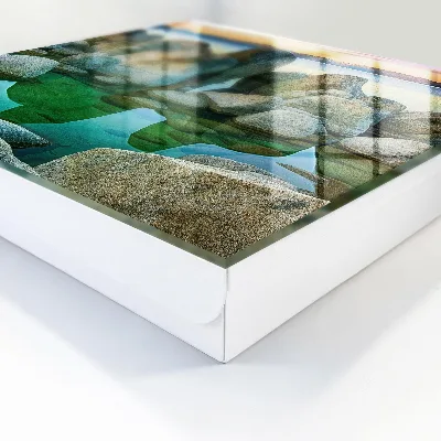 Mountain peace Key box for wall