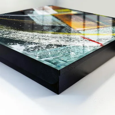 Colorful swirl Key box for wall