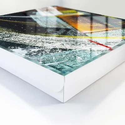 Colorful swirl Key box for wall