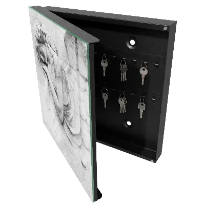 Angelic relief Wall mounted key box
