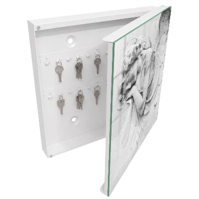 Angelic relief Wall mounted key box
