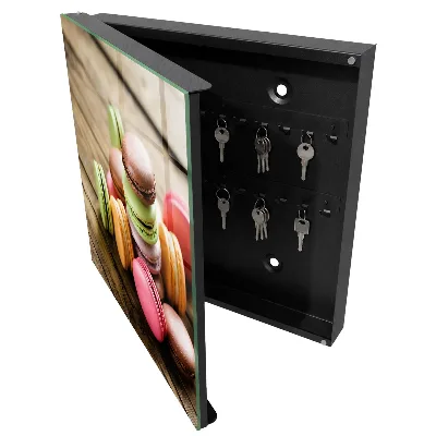 Colorful sweets Wall mounted key box