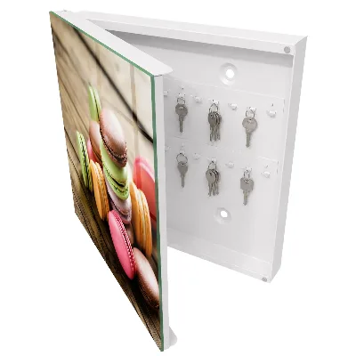 Colorful sweets Wall mounted key box